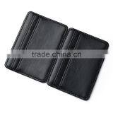 Magic Wallet PU Leather Money Clip With RFID-blocking in Various Designs thumbnail-6