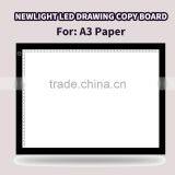 Portable LED Artcraft Table Light Box Tracing Board / Slim and Soft Bright LED Tattoo Copy Pad thumbnail-3