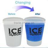 Customized Logo 3oz Color Changing Glass Shot Glass for Promot thumbnail-1