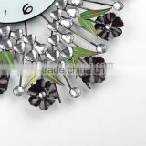 Manufacture Beautiful Heart-shaped Wrought Iron Wall Clock thumbnail-3