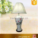 White Ceramic Ginger Jar Lamp thumbnail-6