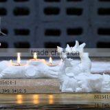 Ceramic White Deer Tea Light Porcelain Candle Holders Wholesale thumbnail-1