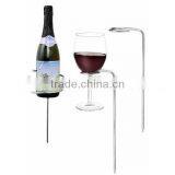 Decorative Beach Metal Wire Cute Bottle Cup Storage Holders & Racks