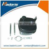 High quality parts for Briggs and Stratton Muffler CRS with parts black paint