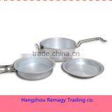 3pcs Aluminiumcamping Cookset/mess Kit /mess Tin /aluminum Lunch Box
