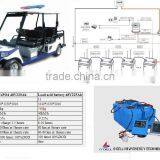 48V 100Ah LiFePO4 Battery Pack for Police Patrol Car