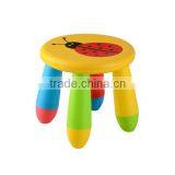 ez Fold Round Plastic Foot Stool Children for Sale Cartoon Bee thumbnail-1