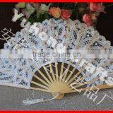 Beautiful Bamboo Lace Fan thumbnail-4