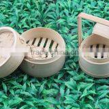 Hot Selling Mini Bamboo Steamer for Kitchen Use thumbnail-1