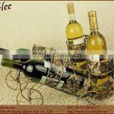 Bicycle Shaped Metal Wine Holder thumbnail-1