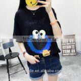 Women Summer Fashion Customized Letter Print t Shirt Casual Short Sleeve t Shirt thumbnail-4