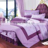 Luxury Fashional Design 500TC Percale Jacquard Cotton Bedding Set,duvet Cover thumbnail-1
