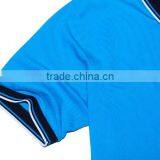 Hot-sale China Factory-made Short Sleeved Blue Mens Wholesale Custom T-shirt Printing thumbnail-4