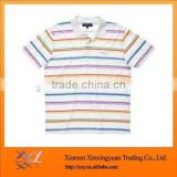Striped Colorful Polo Shirt Design Maker