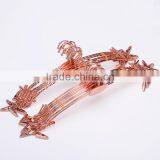 Beautiful Decorative Flower Design Metal Wire Hanger thumbnail-1