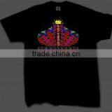 Fashionable el Sound Active T-shirt With Music Flashing thumbnail-1