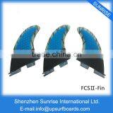 FCS II G5 Fins Orange Honeycomb Fiber Fin FCS 2 Fins in Surfing thumbnail-3