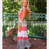 Cotton Mother and Daughter Maxi Crewneck Dress Mommy Apparel thumbnail-3