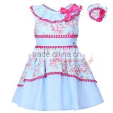 red tassel girl child dress baby wear clothes