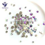 Crystal AB Glass Rhinestone Diamond ,flat Back Crystal AB Rhinestones for Nail Art thumbnail-2