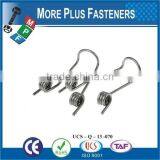 Made IN TAIWAN High Qualiy Small Spring Stainless Steel Spring Double Torsion Spring thumbnail-5