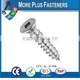 Made in Taiwan Flat Head Square Drive Robertson Wood Screw thumbnail-6