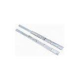 Two Way Travel Bottom Mount Drawer Slide Ball Bearing 9.8mm Height