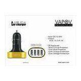 8.4 A 4 Port Mini USB Intelligent Car Charger for IPhone6 / Samsung / Android Mobile Phone /Tabl