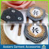 New Design Customized Good Quality Metal Leather Label for Handbags thumbnail-6