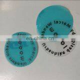 Thin Metallic Chrome Silver Round Adhesive Sticker thumbnail-3