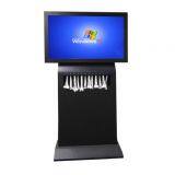 42-дюймовая самообслуживающаяся сенсорная станция для зарядки мобильных телефонов с бесплатной оплатой