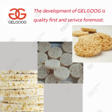 Automatic Puffed Snacks Puffed Rice Cake Making Machine With Low Price in China thumbnail-2