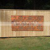 Rusted Metal Wall Panels Laser Cutting Corten Steel Screen thumbnail-1