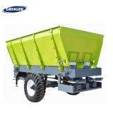 Double Disc Spreader Trailer for Lime Wine Trough Sugar Residue Granular Fertilizer Spreading thumbnail-3