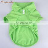 Wholesale Polo Style Blank Dog Tee Shirts for Spring Summer thumbnail-4