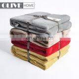 China Products Manufacturers Best Price Blanket In China Soild Flannel Fleece Throw Blankets For Sofa Adult Throws thumbnail-3