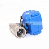 CWX-15N 9V 12V DC9-24V DN10 DN15 Motorized Irrigation Valve With Timer Drain thumbnail-3