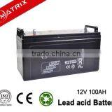 12V 100AH Auto Industrial Battery