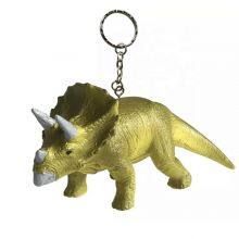 PVC Jurassic Dinosaur Keychain Hot Selling Dinosaur Animal Key Chain Promotion Gift Keychain thumbnail-3