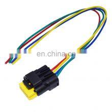Free Shipping!4Pin Fuel Pump Cable Wire Harness Plug For CITROEN PEUGEOT RENAULT MEGANE LAGUNA thumbnail-1
