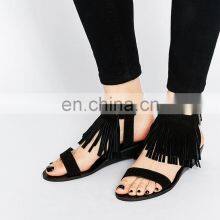 Ladies High Heels Shoes Flat Wholesale High Fashion Shoe Handmade Women New Style Sandals thumbnail-1