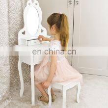 Dressing Table With Mirror and Stool Childrens (3-7) thumbnail-2