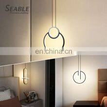 Unique Style Indoor Decoration Aluminum Acrylic 24W 48W Hotel Bedroom Modern LED Chandelier Light thumbnail-3