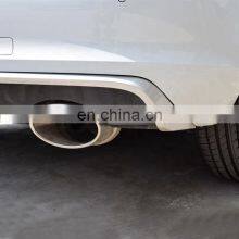 High Quality Diffuser Fit for Audi A3 Sedan Hatchback Rear Diffuser With Tailpipe 2013 2014 2015 2016 thumbnail-4