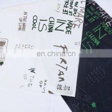 2021 Spring / Summer Hot-selling Reactive Printing 100% Cotton Fine Oblique Fashion Comfortable Breathable Fabric