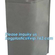 Gift Reusable Tote Bags Travel To-Go Food Containers Non-Woven Fabric Party Tote Bags Reusable Shopping Grocery Bags thumbnail-2