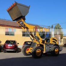 2000kgs Pay Loading Weight 4x4 Articulated Wheel Loader With Glass Fork for Sale thumbnail-5