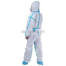 PPE Coverall Suits Microporous White With or Without Tape thumbnail-2
