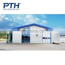 Low Cost Prefabricated Double-C Steel Structure Warehouse High Quality Durable Construction thumbnail-2