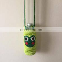 Hot Sale Handmade Crochet Froglet Water Bottle Holder Vietnam Supplier Cheap Wholesale thumbnail-2